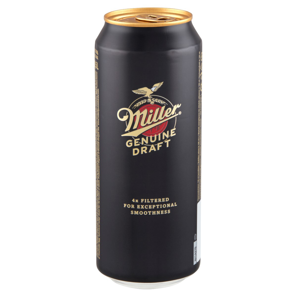 ROKSH Sörök Miller Genuine Draft világos sör 4,7 500 ml ALDI