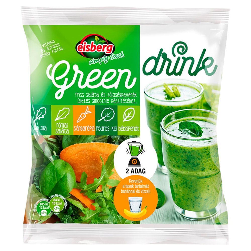ROKSH Saláták GREEN DRINK MIX 160GR/ZACSKÓ ALDI