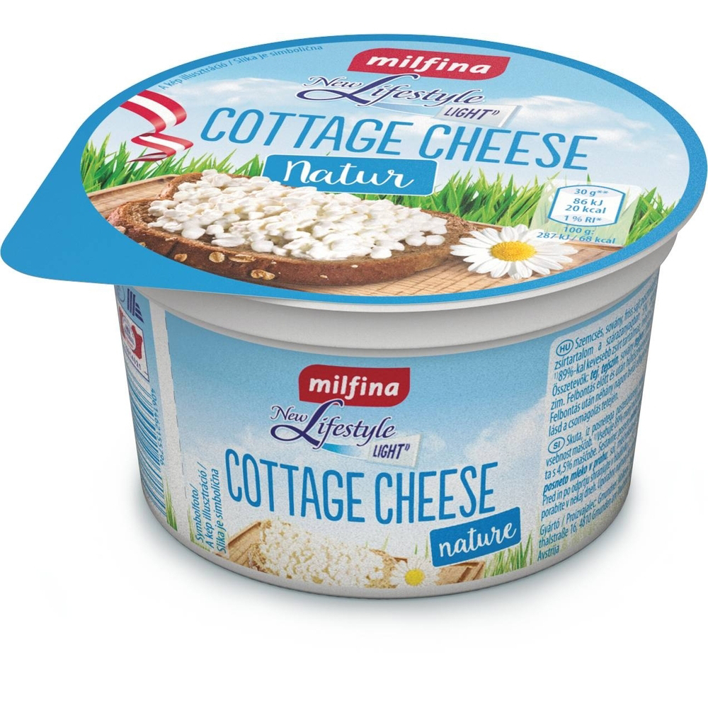 ROKSH Sajtkrém MILFINA Cottage Cheese light, 200 g