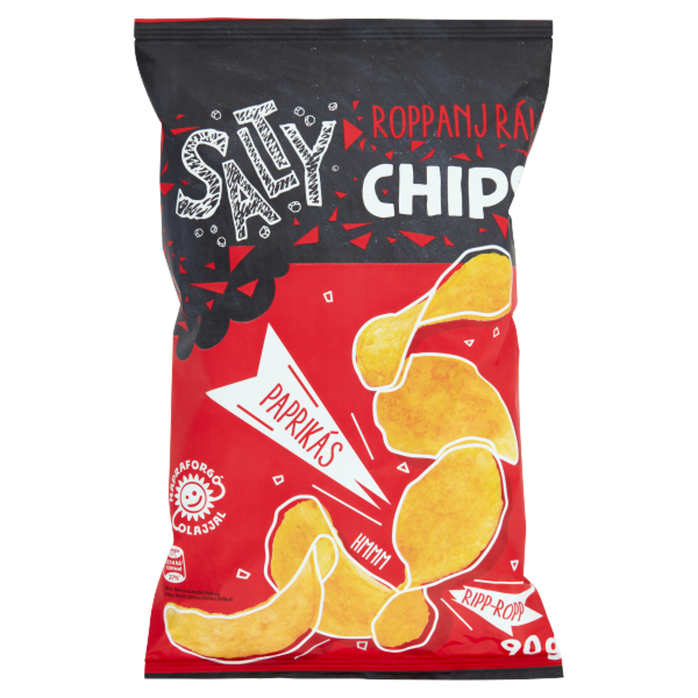 ROKSH Chipsek Salty paprikás burgonyachips 90 g