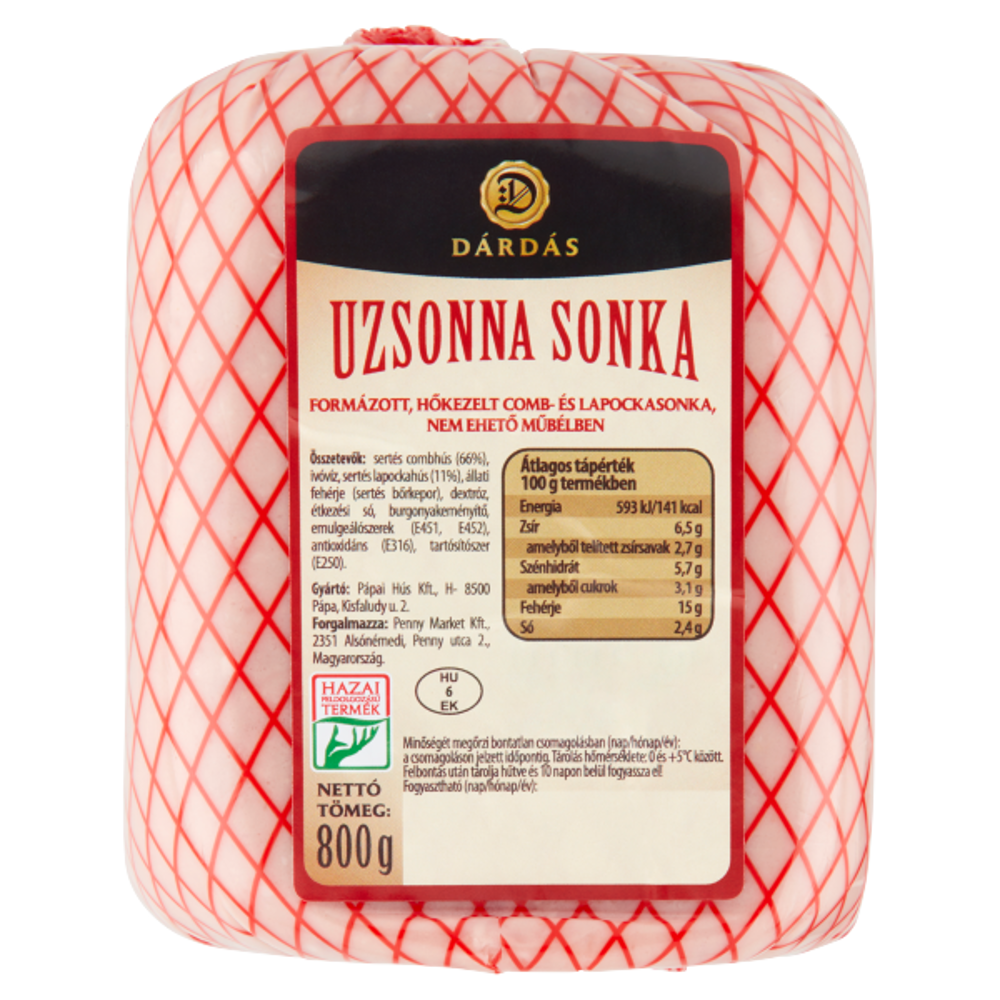 ROKSH Sonka Dárdás Uzsonna Sonka 800 G PENNY-HU